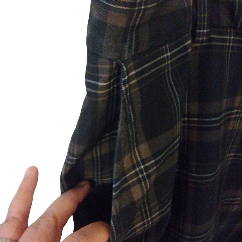 Golf Shorts Walter Hagen Flat Front Pockets Brown/Stripe Performance  Sz.36 - Picture 4 of 11